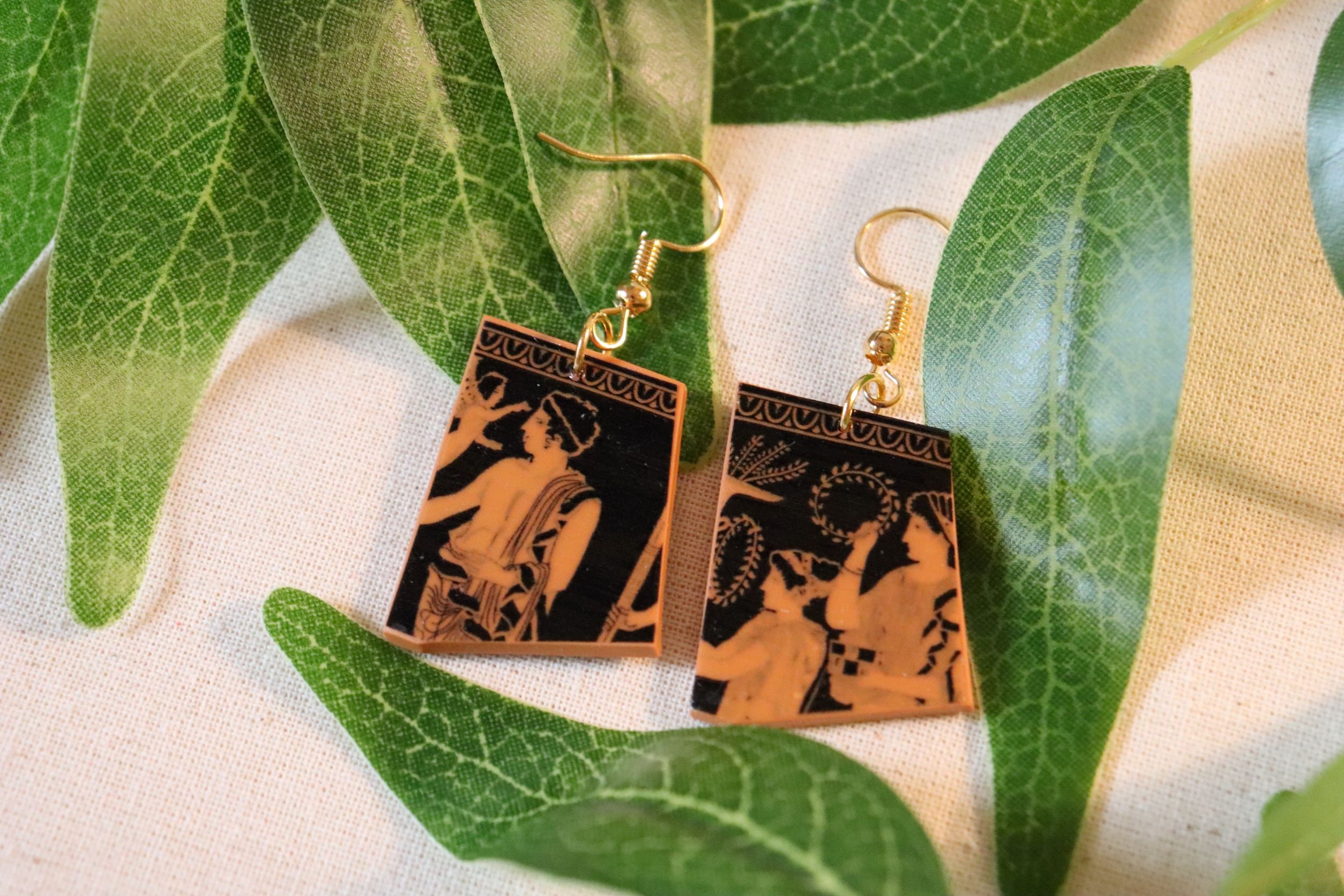 Redfigure Pottery Wedding Scenes Etsy UK