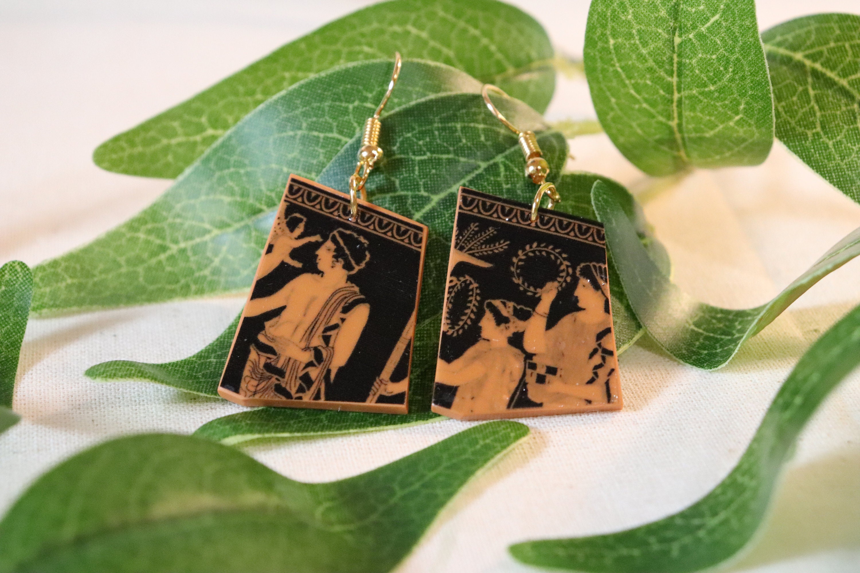 Redfigure Pottery Wedding Scenes Etsy UK