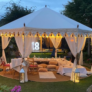 Pavilion Boho Marquee Tent FOR HIRE