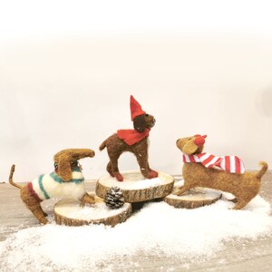 Christmas Dog Pack -Xmas ornaments- 3 pc set 2022 NEW