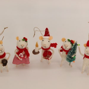 Christmas Party - 5er Set - Hängende Ornamente