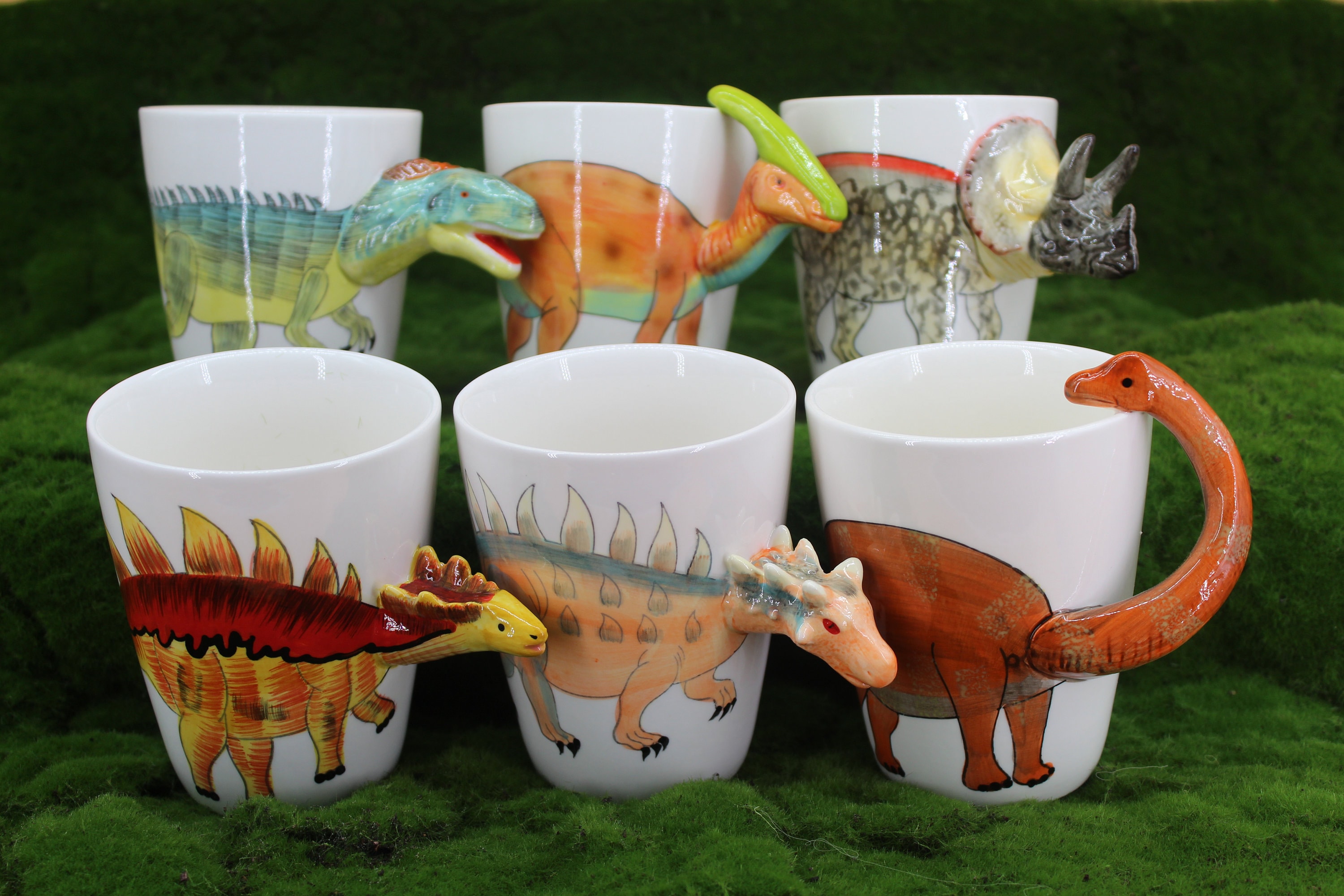 Tasse enfant Dinosaure lot de 2, Je commande !