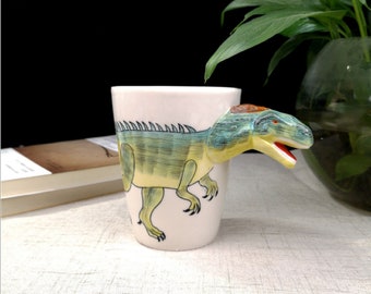 T-rex Dinosaur Coffee Tea Cups