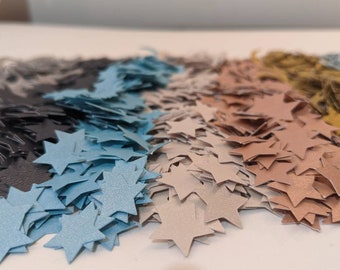 Shimmer Moon and Star Confetti | Party | Celestial | Baby Shower | Wedding | Party Supplies | Bridal Shower | Scrapbook | Glitter | Cute