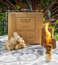 Premium Planet Large Firelighters Set | Eco-Friendly | 100+ Fires | Multipack | 100% Natural | Perfect for Fireplaces and Wood Burning Stove