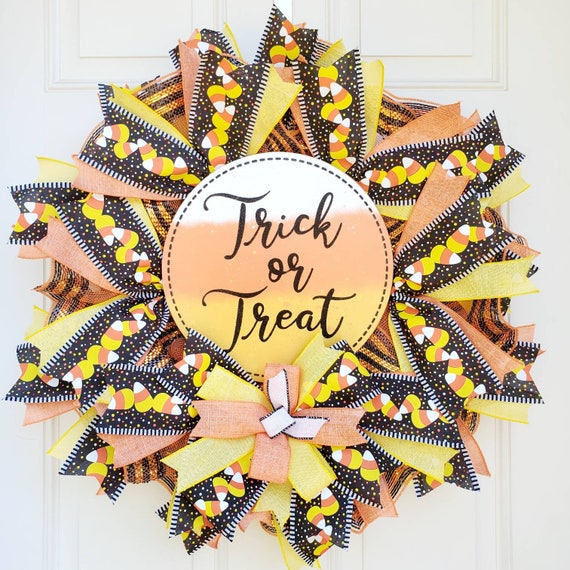 Stylish Halloween Wreath