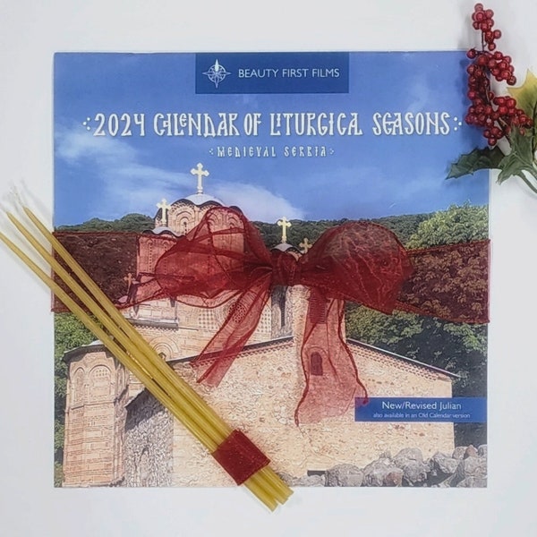 2024 NEW Calendar of Liturgical Seasons