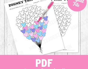 Disney Trip Savings Fund Tracker Printable, Vacation Savings Tracker, Budgeting Tracker, Finance Tracker, Savings Challenge