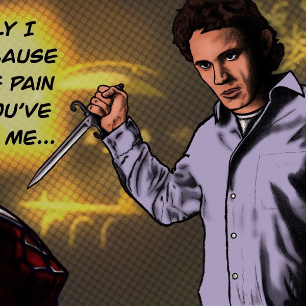 Spider-Man 2 Harry Osborn— “Harry Osborn” Original artwork created by That Damned Cat