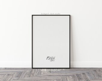 Gen X Poster, jaren 90 kunst aan de muur, zwart-witte kunst, Gen X Art Prints, typografie, Office Decor voor vrouwen, Man Cave Wall Art, afdrukbare muurkunst
