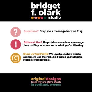the bridget f clark studio website