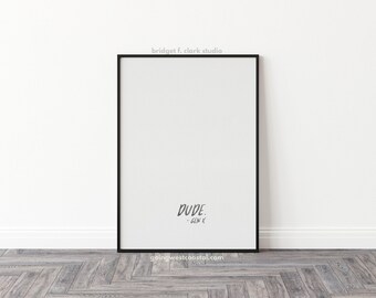 Zwart-witte kunst, Gen X Art Prints, Game Room Art, typografie, Gen X Poster, afdrukbare muurkunst, jaren 90 kunst aan de muur, Office Decor voor vrouwen