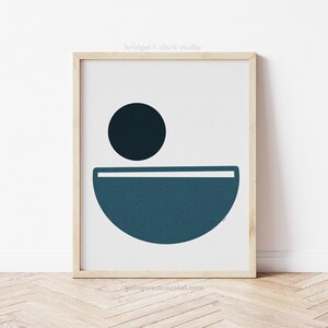 Retro Art, Mid Century Modern Printable Wall Art, Geometric Wall Art, Modern Print Download, 70s Art, 60s Decor, Printable Art, Art Print