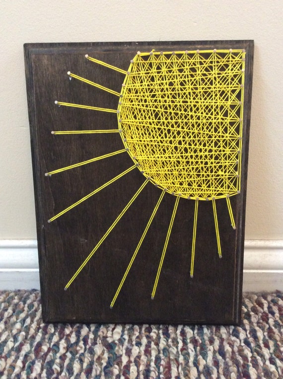String Art: Sun | Etsy
