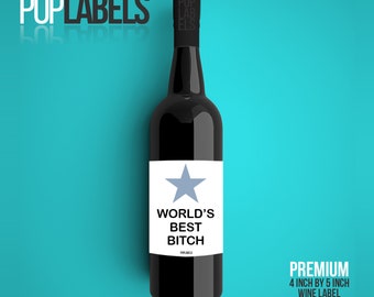 Etichetta di vino Ottimo regalo per moglie marito ragazza fidanzato San Valentino regalo anniversario regalo regalo