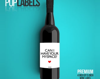 Etichetta di vino Ottimo regalo per moglie marito ragazza fidanzato San Valentino regalo anniversario regalo regalo