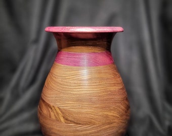 Wood turned Vase