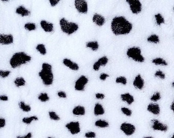 dalmation fur coat