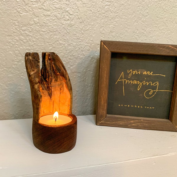 Tea Light Holder Sculpture