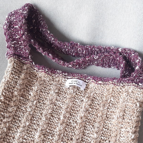 Sac en tricot BIO