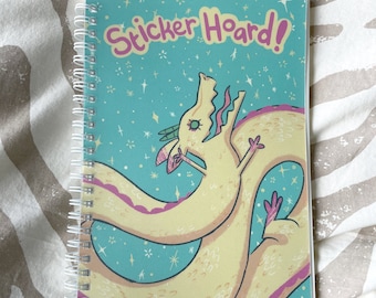 Dragon Hoard Reusable Sticker book