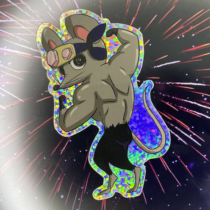 Buff Mouse - Etsy