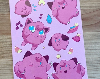 Clefairy Print