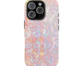 Iridescent Marble Phone Case | Tough Phone Case