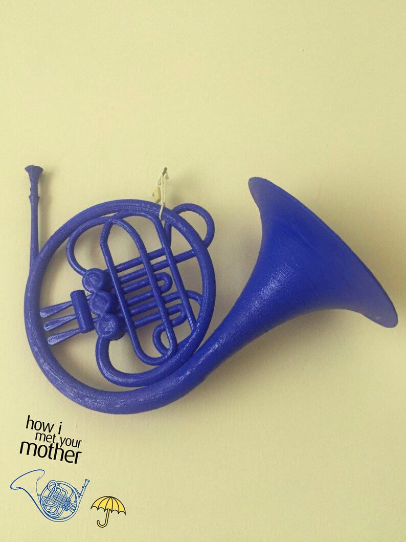 French Horn Replica How I Met Your Mother Big Size Romantic Etsy