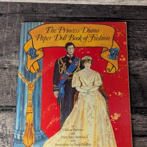 Princess Diana Paper Doll Book ca 1982