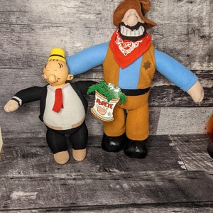 POPEYE WiMPY ウィンピー ソフビ 当時物 ソフビ