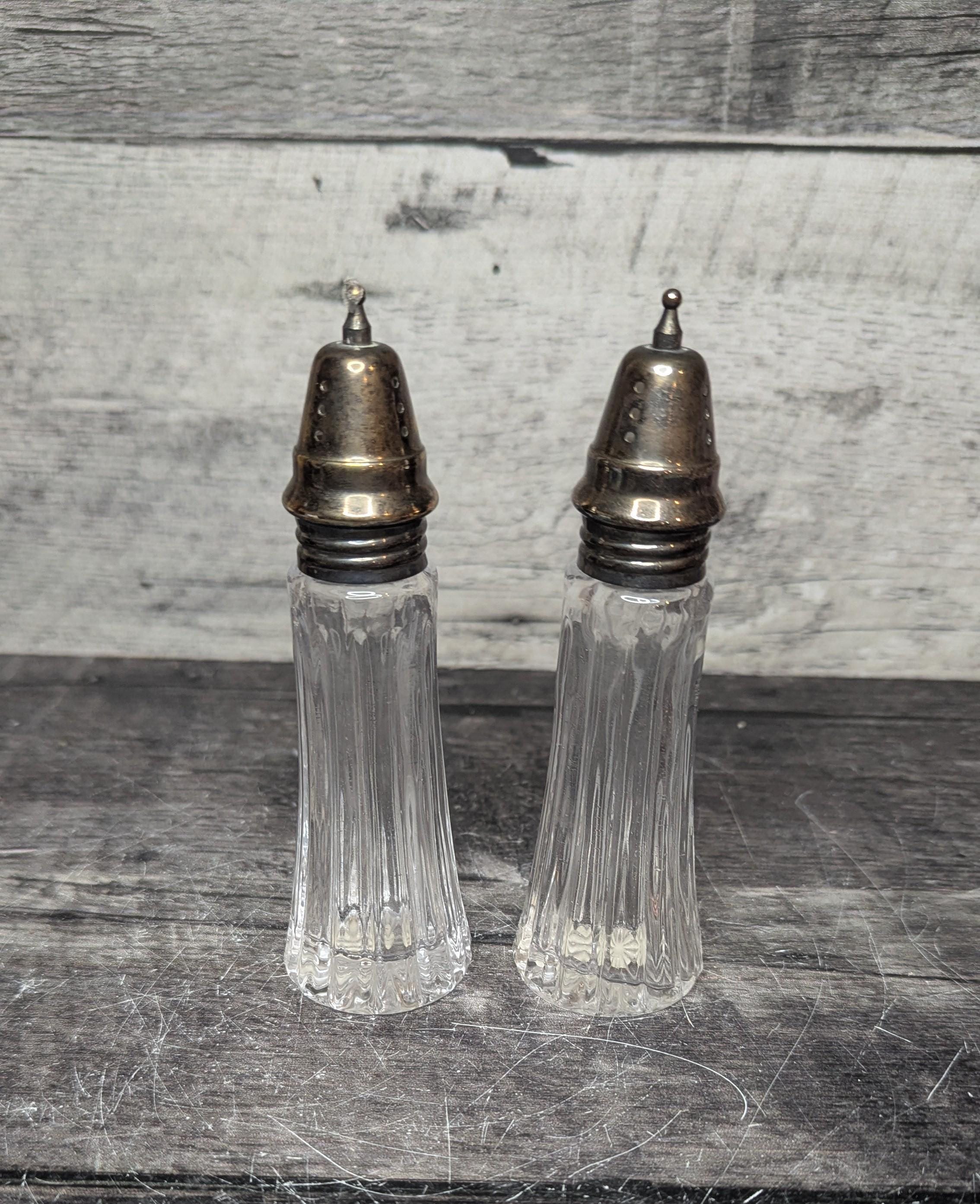Crystal Salt and Pepper Shakers - Etsy Canada