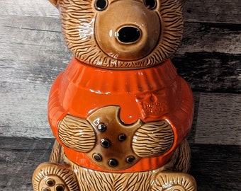 Vintage Duncan Hines Bear Cookie Jar
