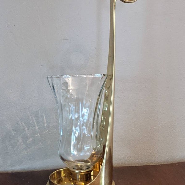 Oversized Glass Candle Holder Etsy