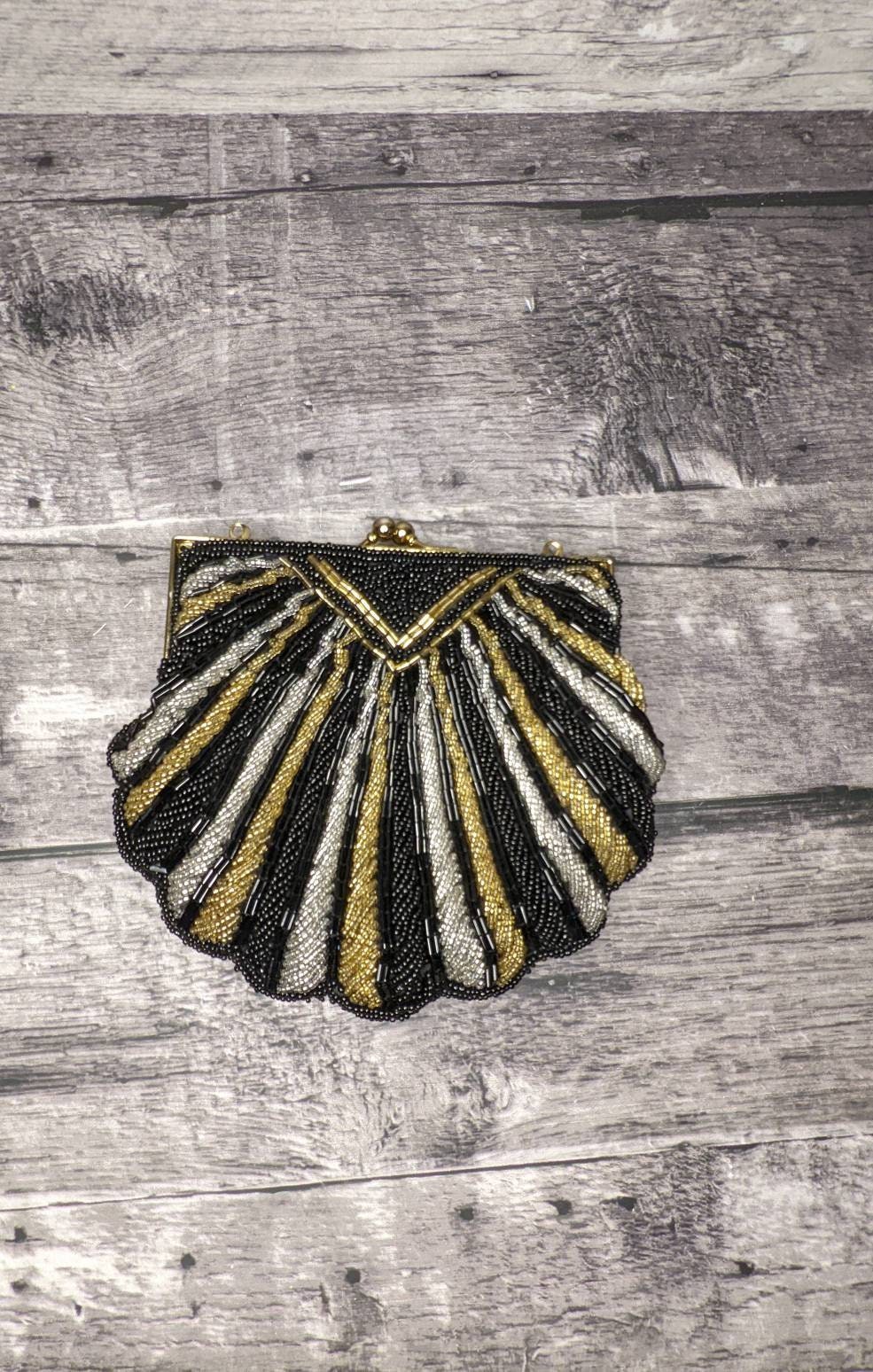 regale beaded clutch