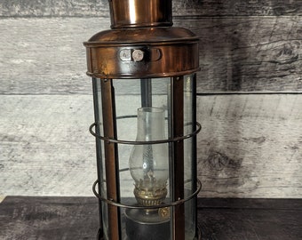 Very Cool Copper Oil Lamp