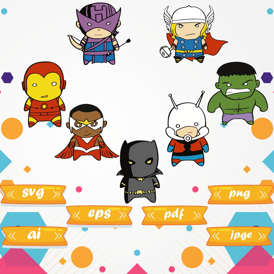 Free Free 273 Baby Avengers Svg SVG PNG EPS DXF File