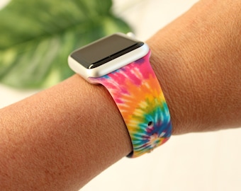 Tie Dye Watch Band compatible with Apple Watches