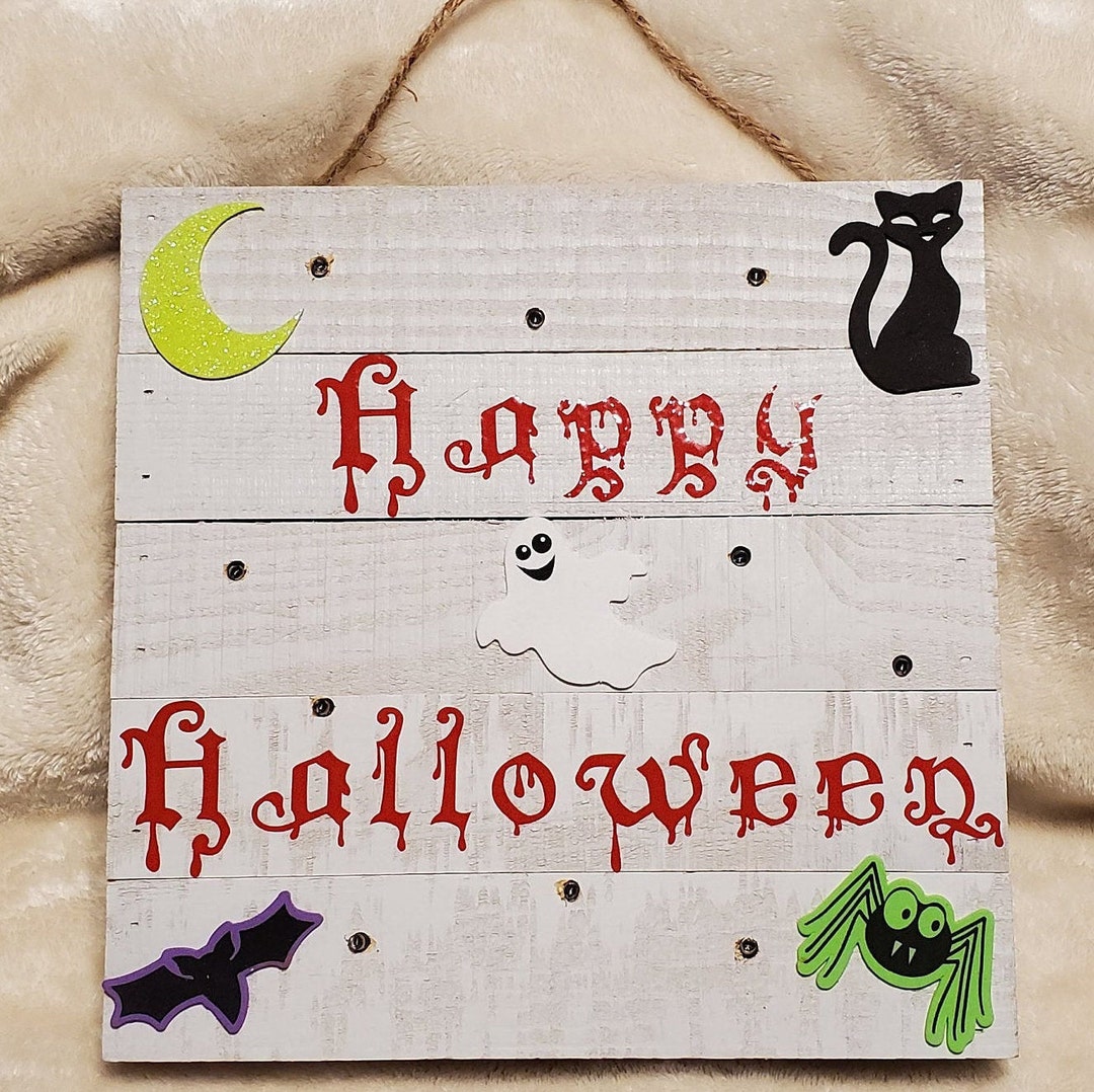Light up Halloween Decor Etsy