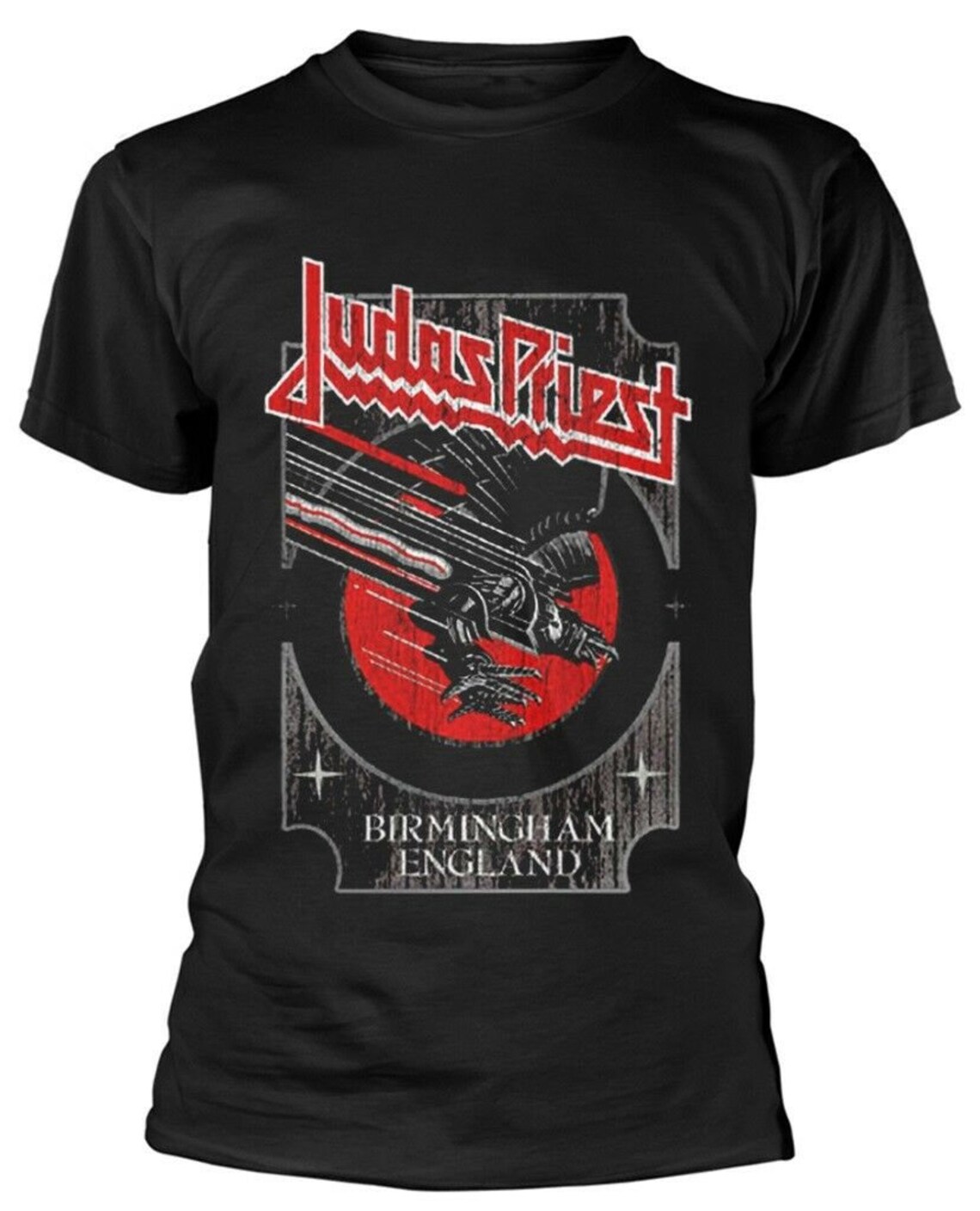 Judas Priest TShirt Vintage Black Print T Shirt Etsy