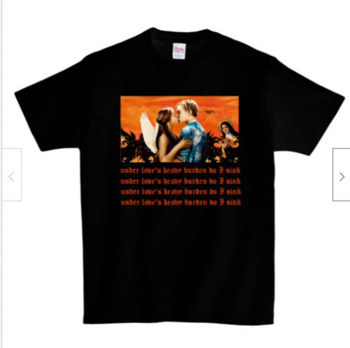romeo and juliet dicaprio shirt