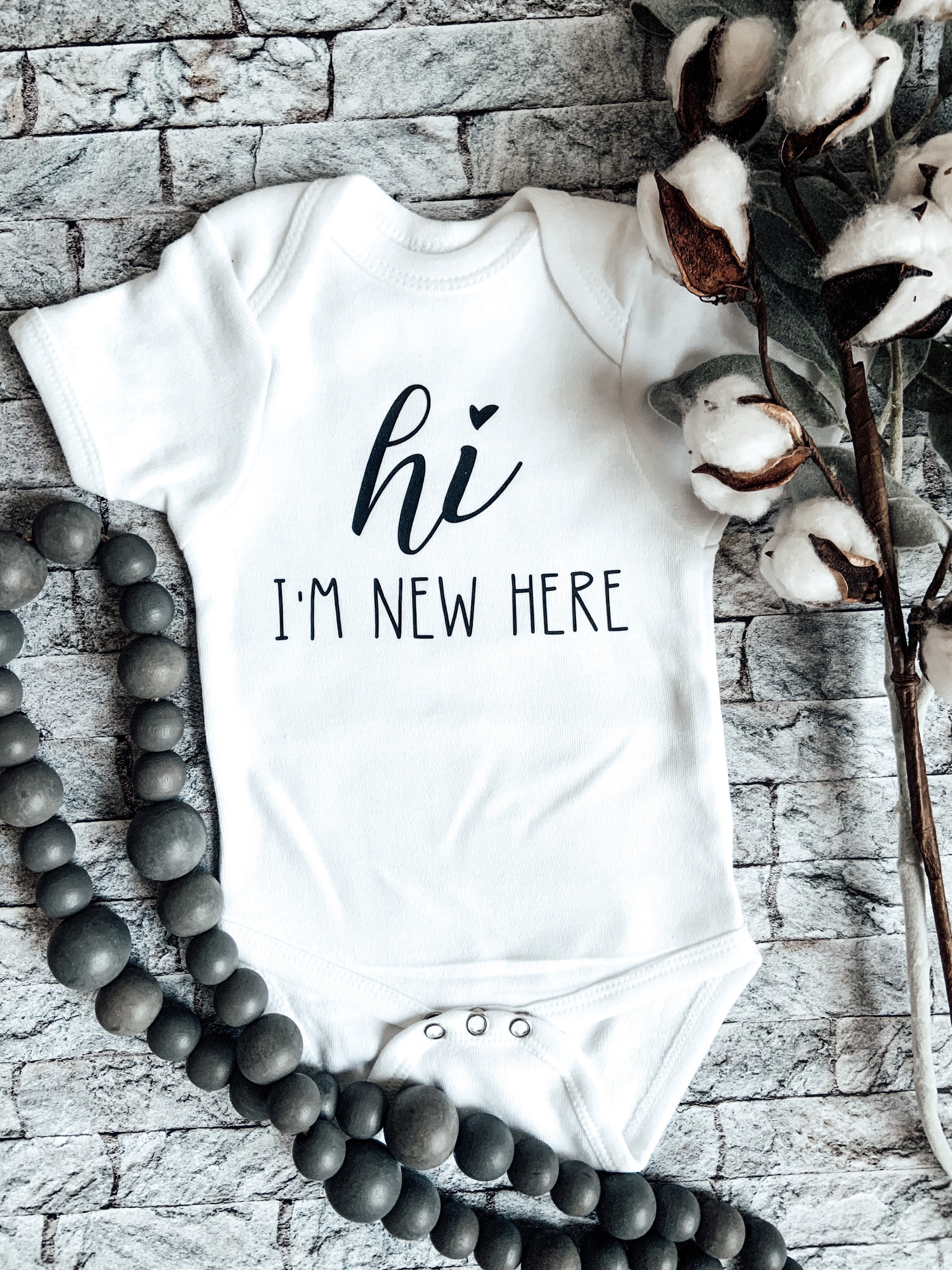 Hi Im New Here Onesie Im New Here Unisex Onesie Hi Etsy