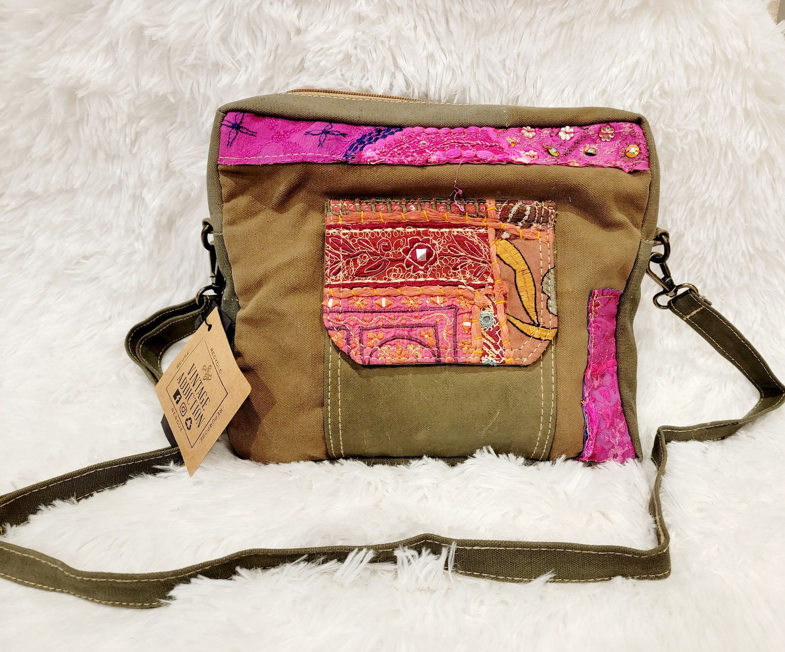 vintage addiction crossbody