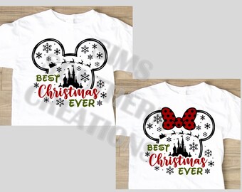 Ears Best Christmas Ever Shirt, Made to Order