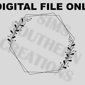 Wedding Flower Border Frame PNG