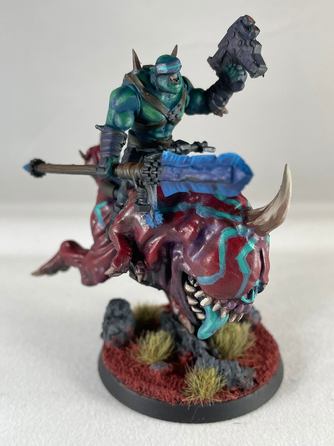 Ork Rider Proxy Sci Fi Miniature Dungeons & Dragons Pro Painted Mini ...