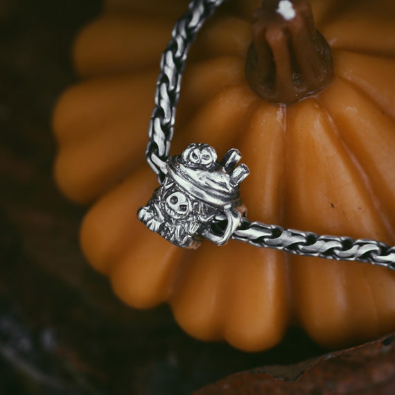 Bead Cup of Punch Halloween Beads for Bracelet Sterling Silver