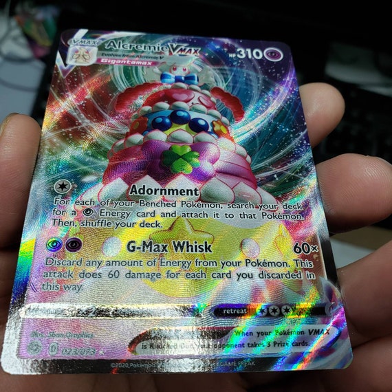 alcremie pokemon card price V 022 - Holofoil Champions Path Psychic / 90 / Stage 1 Card Text Alcremie ex - 075/159 -
