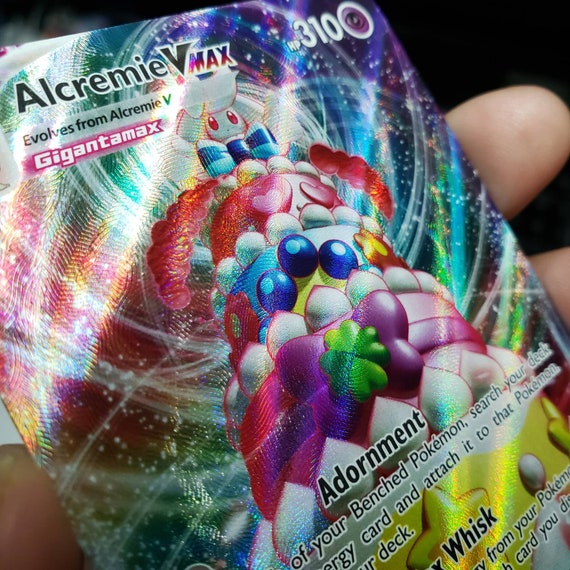 Alcremie VMAX Ultra Rare Card 023/073 Champion's Path Pokemon Card - Etsy