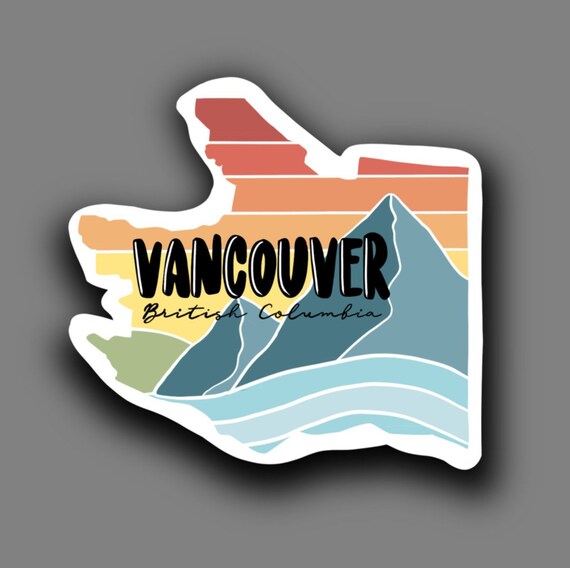 Vancouver Sticker Etsy